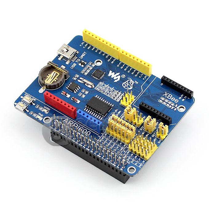 Raspberry Pi RPi Model A+ (Package D) Accessory Kits ARPI600+MQ-5 Gas Sensor+Color Sensor+Flame Sensor+Metal Sensor etc