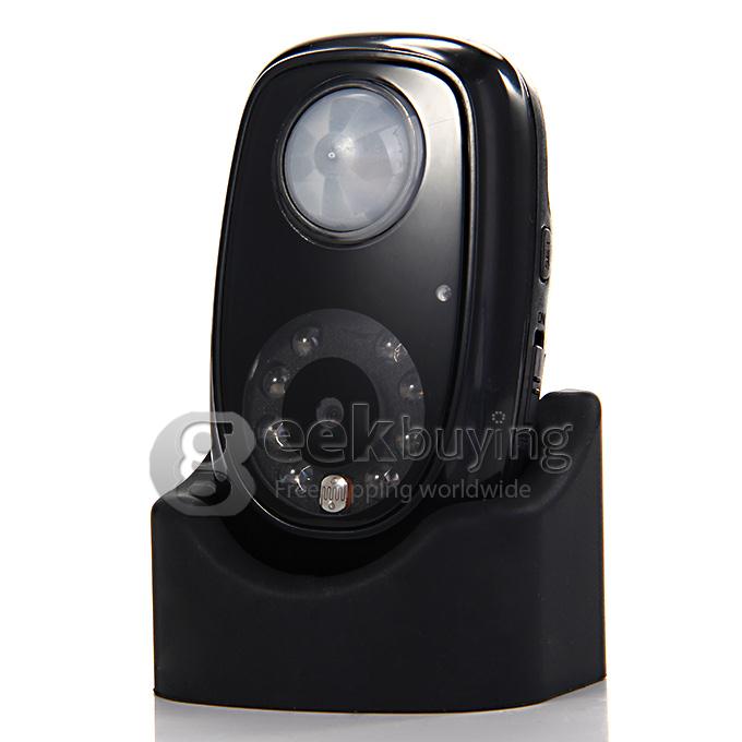 Q2 Portable HD 8 LED 640x480 Light PIR Detector Auto Video & Audio Recorder DVR
