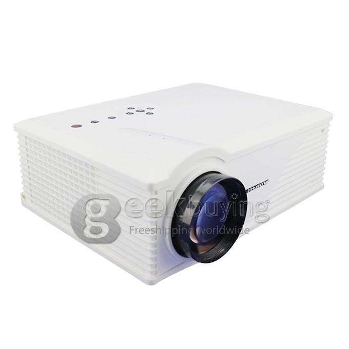ProHome PH580S LED Projector Multimedia HD 1080P 1280*800 3200 Lumens HDMI USB VGA for Smartphone Home Theater White