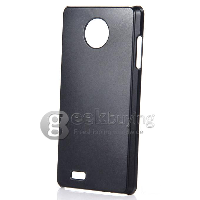 PU Protect Cover Brand New Hard Case for Elephone P3000/P3000S- Black