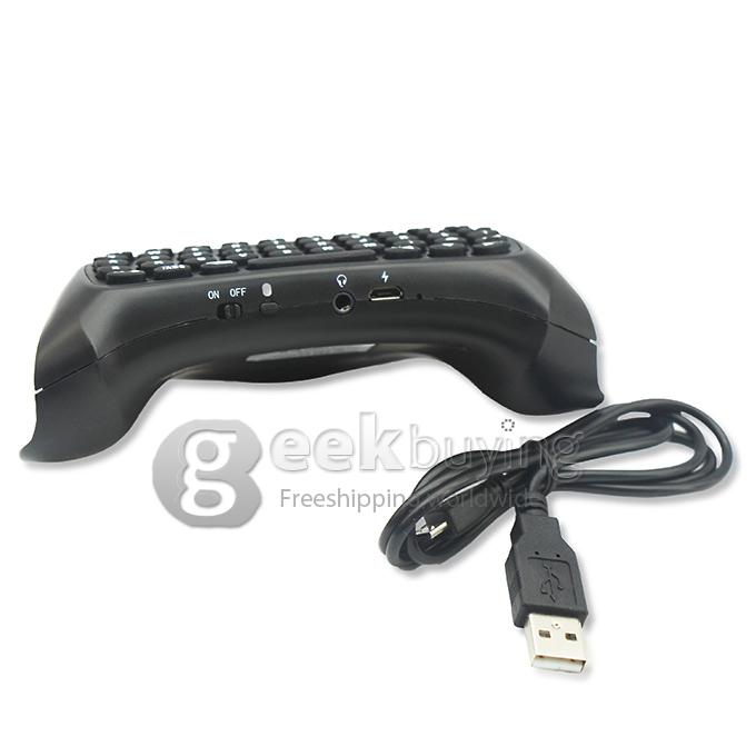 TP4-008 Mini Bluetooth Wireless Keyboard Keypad For PS4 PlayStation 4 Controller