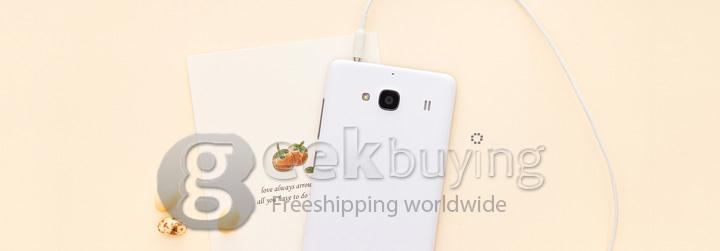 Xiaomi Redmi 2 4G LTE 4.7inch Android Phone Qualcomm MSM8916 Quad Core 64bit MIUI 6 Smartphone IPS HD 1GB 8GB 8MP- White