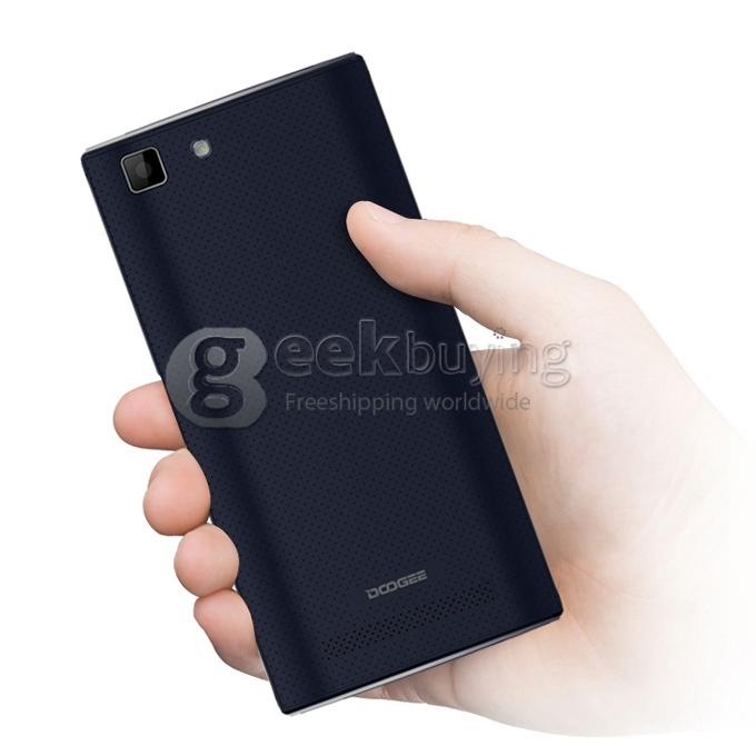 DOOGEE F1 TURBO Mini 4.5 Inch Android 4.4 Phone MTK6732 Quad Core 1.5GHz 8.0MP 1GB 8GB FDD-LTE 4G Smartphone - Dark blue