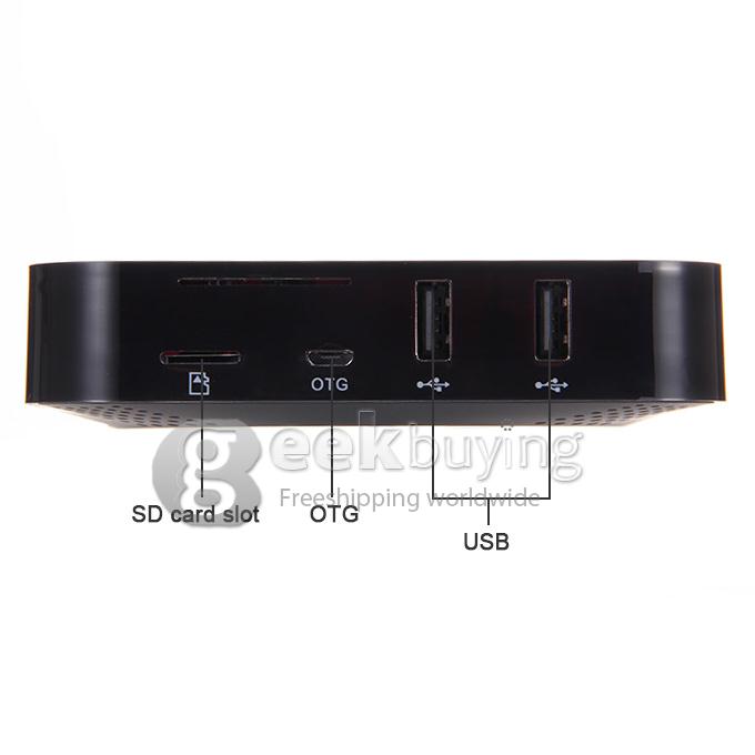Beelink MXIII PLUS Android Media Player Amlogic S812 2G RAM 8G ROM 2.4G/5.0G 802.11AC WIFI Bluetooth XBMC KODI DLNA - Black