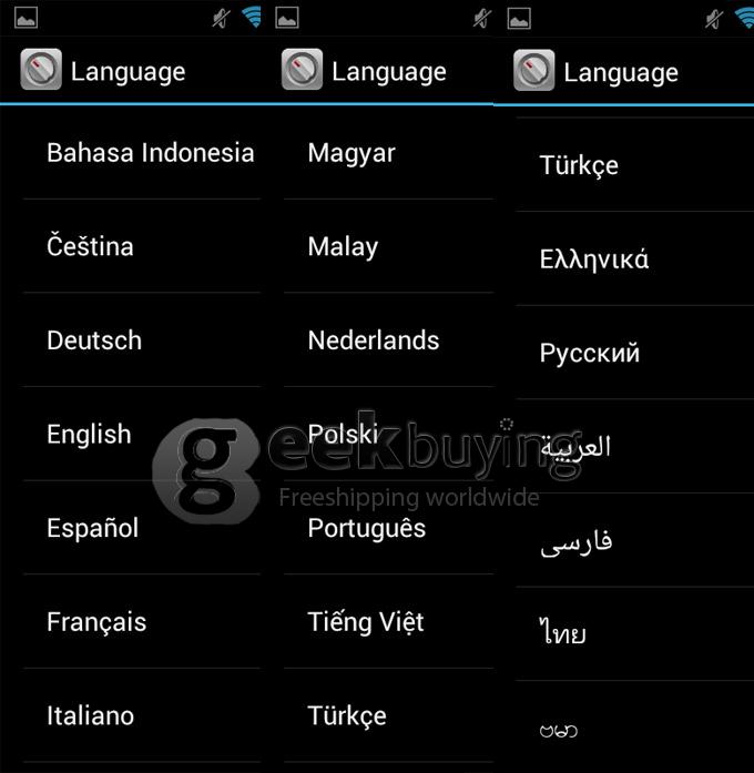 H-mobile F5 4.0 Inch Android 4.2 OS Cell Phone MTK6572 Dual Core 1.0GHz Smartphone 2.0MP Bluetooth WIFI - Blue