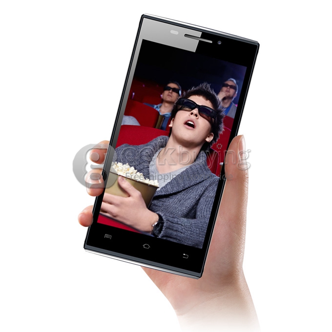 DOOGEE F1 TURBO Mini 4.5 Inch Android 4.4 Phone MTK6732 Quad Core 1.5GHz 8.0MP 1GB 8GB FDD-LTE 4G Smartphone - Dark blue