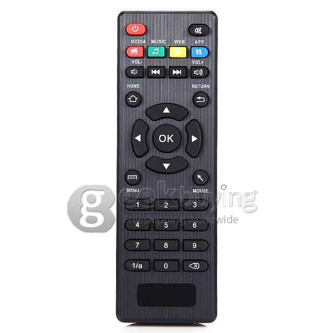 IR Remote Control Infrared Controller for Ustick MK809 PLUS - Black