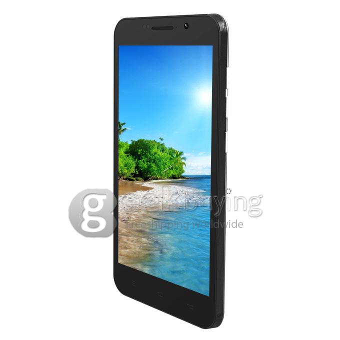ZOPO ZP320+ 5Inch 4G Android 4.4 Smartphone MTK6582M Quad Core 1.3GHz 1GB RAM 8GB ROM 8.0MP Dual SIM Card IPS QHD -Black