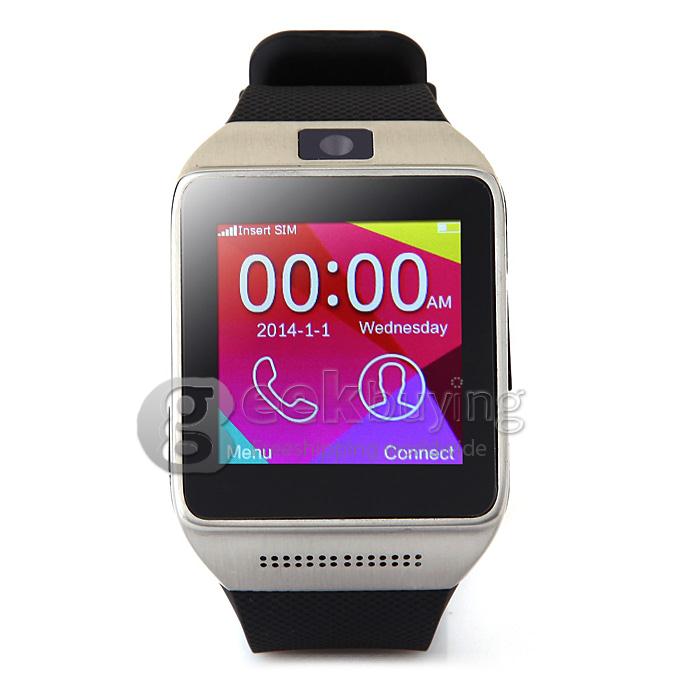 Atongm W008 Smart Watch Phone Bluetooth Watch 1.54 Inch Pedometer Anti-lost SIM Card Slot Sync Smart Devices - Silver