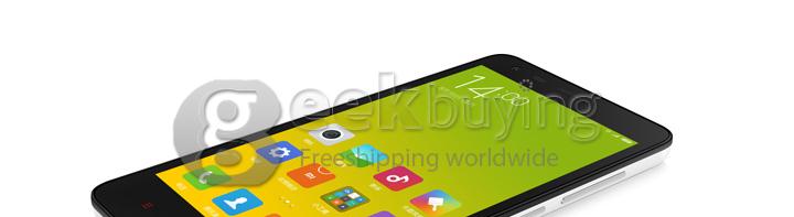 Xiaomi Redmi 2 4G LTE 4.7inch Android Phone Qualcomm MSM8916 Quad Core 64bit MIUI 6 Smartphone IPS HD 1GB 8GB 8MP- White