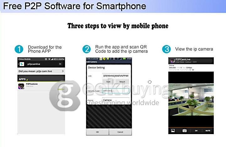 IPCC-B24 2.0 Megapixel Full HD 1080P Wireless Network IR-Bullet Camera(US Plug)