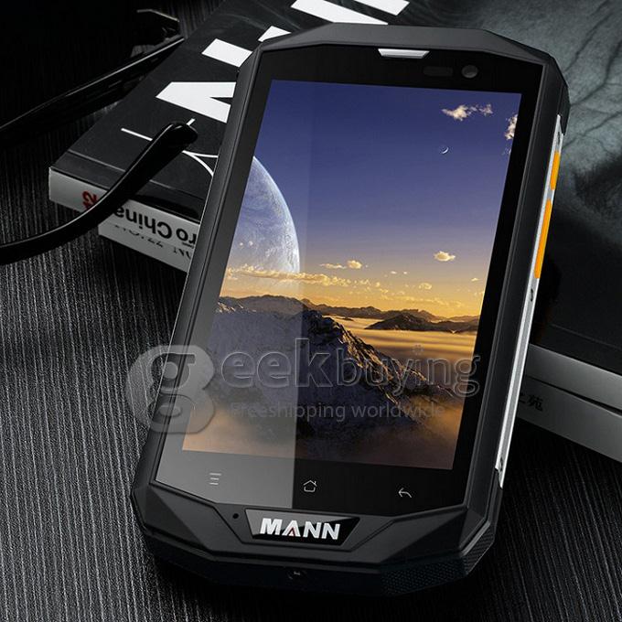 MANN ZUG 5S IP67 5.0inch Waterproof Rugged Phone Android 4.4 1GB 8GB Qualcomm MSM8926 Quad Core 1.2GHz 8MP 4G LTE-Silver