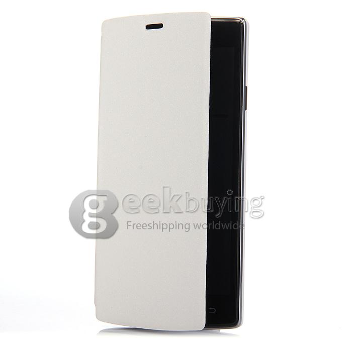 JIAKE G7 5.5inch MTK6582 Quad Core 1.3GHz Smartphone QHD Android 4.4 512MB RAM 4GB ROM 5.0MP+0.3MP 3G GPS - White