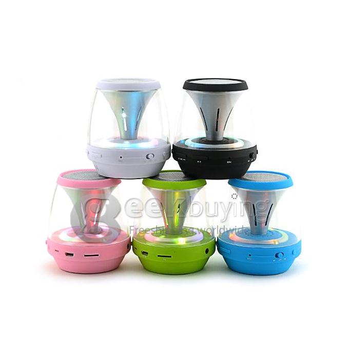 Mini 009 Bluetooth Glare Magic Lamp Speaker Audio Wireless Subwoofer Support TF Card Hands-free Call - Blue