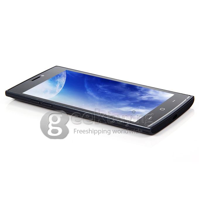 JIAKE V17 5.0inch Android 4.4 Phone QHD MTK6572 Dual Core 1.2GHz 512MB RAM 4GB ROM 2.0MP+0.3MP 3G GPS Smartphone - Black