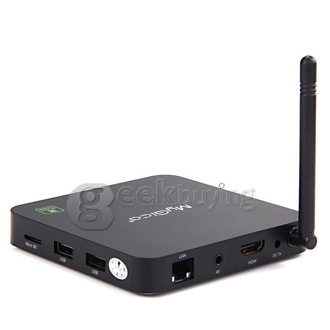 Geniatech MyGica ATV585 Android Enjoy TV BOX Amlogic S805-B XBMC 13.2 H.265 1080P Android 4.4 1G RAM 8G ROM Bluetooth - Black