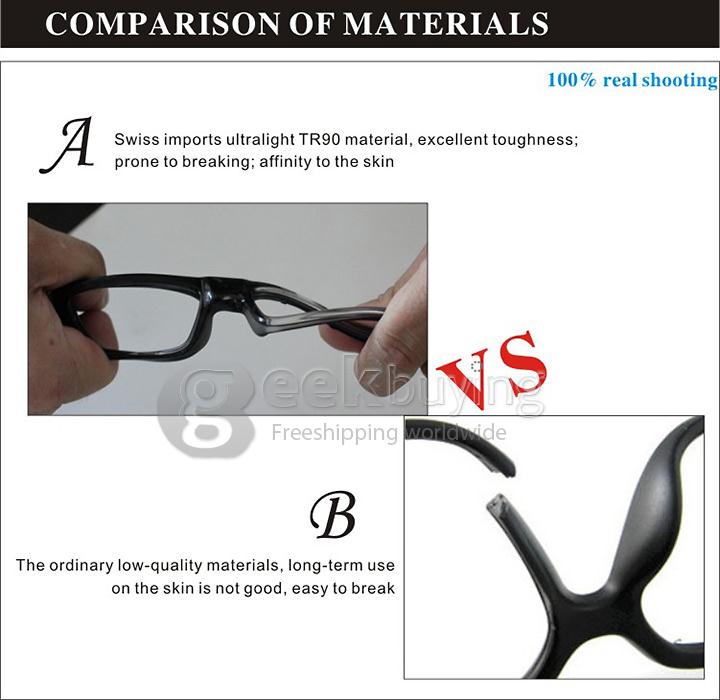 G3000 HD 720P Camera Glasses Hidden Eyewear DVR Video Recorder Camcorder - Black