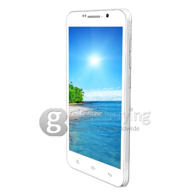 ZOPO ZP320+ 5Inch 4G Android 4.4 Smartphone MTK6582M Quad Core 1.3GHz 1GB RAM 8GB ROM 8.0MP Dual SIM Card IPS QHD -White