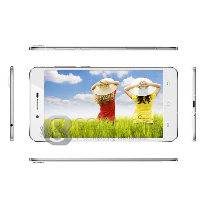 Vivo X5 Max 5.5inch Android Phone IPS FHD Qualcomm 1.5GHz Octa-core Smartphone Android 4.4 2GB+16GB 13.0MP 4G-LTE-White