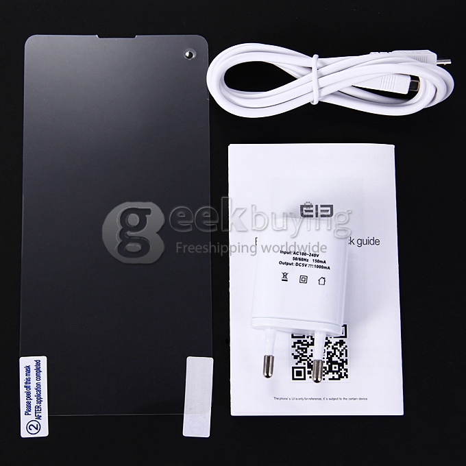 Elephone G7 5.5 Inch 1280*720 MTK6592M Octa Core 1.4GHz Smartphone Android 4.4 1GB 8GB 13.0MP 8.0MP IPS HD Screen-Gold
