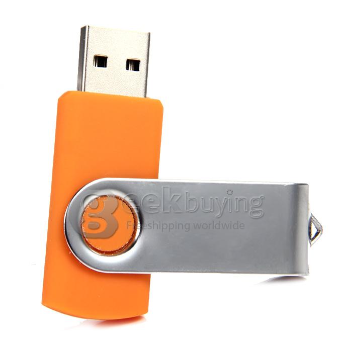 Universal High Speed 16GB USB 2.0 Drive U Disk Memory Stick Flash Drive - Orange