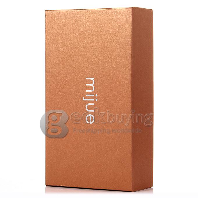 MIJUE L100 5.5 Inch Android 4.4 Phone QHD MTK6582M+6290 Quad Core 1.3GHz 1GB RAM 8GB ROM 8.0MP 2.0MP 4G Smartphone - White