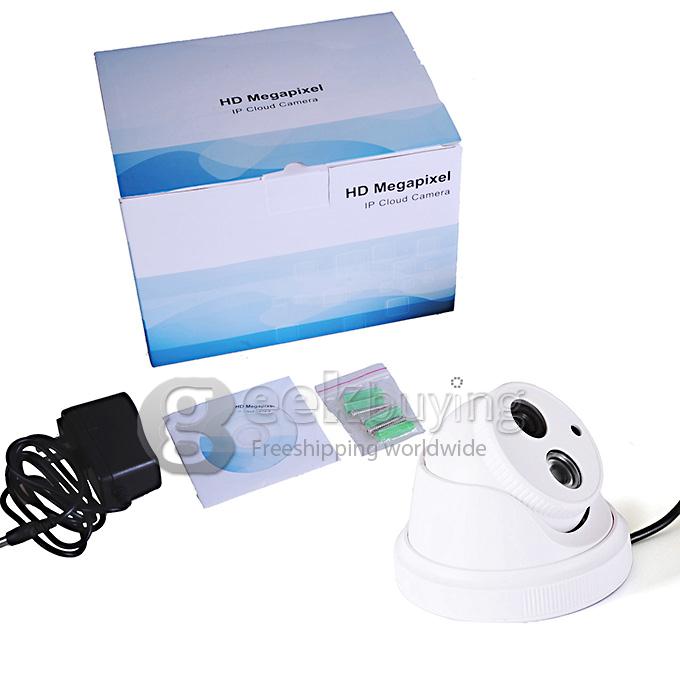 IPCC-D09 1.0 Megapixel HD 720P 1/4 CMOS Network IR-dome Camera