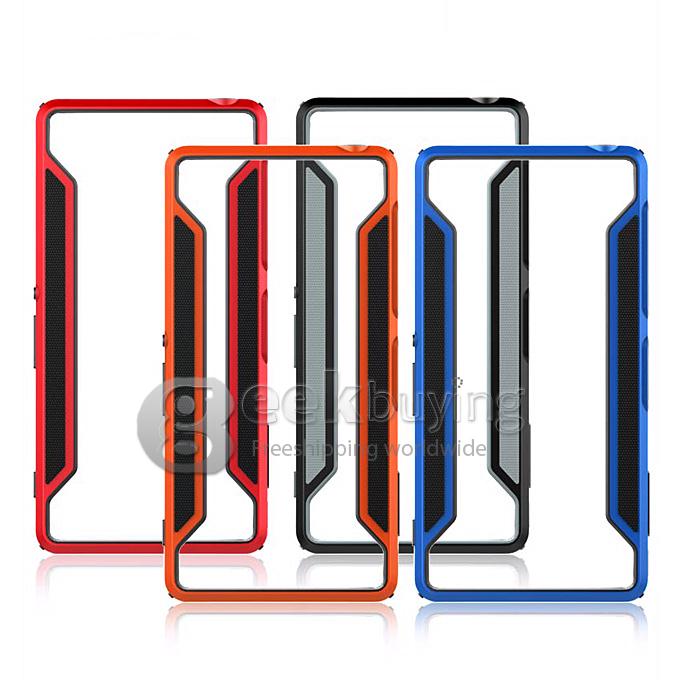 Nillkin Frame Series Protective Cover Shell Bumper PC+TPU Case for SONY Xperia Z3/L55 - Red