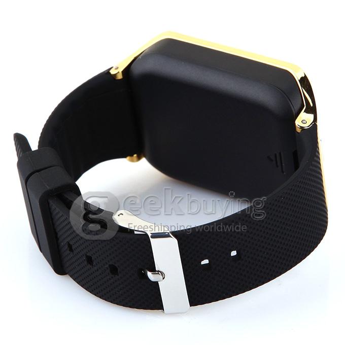 ZGPAX S29 Smart Watch Phone Bluetooth Watch Quad Band 1.54 Inch FM 1.3MP Camera Multi-language - Golden