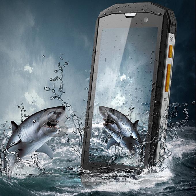 MANN ZUG 5S IP67 5.0inch Waterproof Rugged Phone Android 4.4 1GB 8GB Qualcomm MSM8926 Quad Core 1.2GHz 8MP 4G LTE-Silver