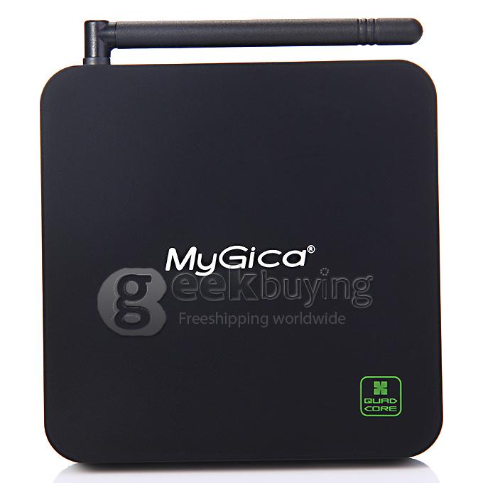 Geniatech MyGica ATV585 Android Enjoy TV BOX Amlogic S805-B XBMC 13.2 H.265 1080P Android 4.4 1G RAM 8G ROM Bluetooth - Black
