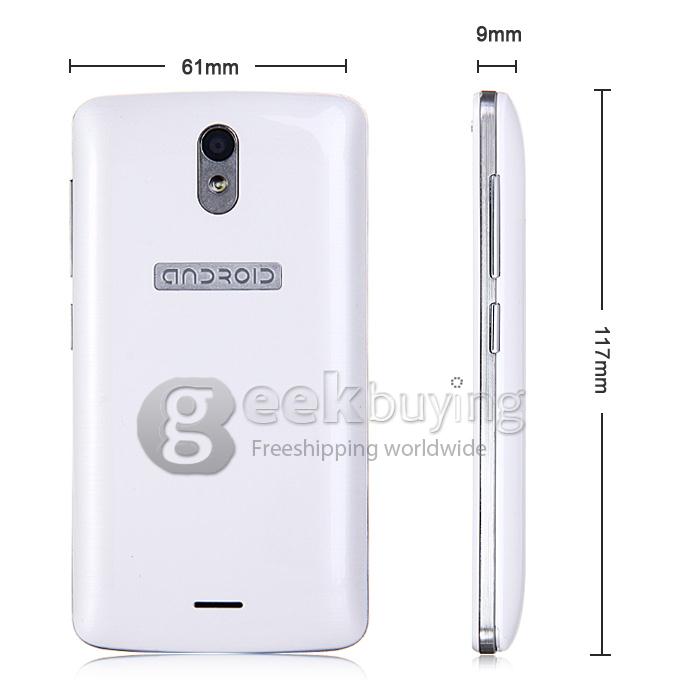 B-MAGIC Mini G3 SC7715 Android 4.4 Phone Dual Core 1.0GHz 3.5Inch Spreadtrum CPU 3G/Bluetooth SmartPhone - White