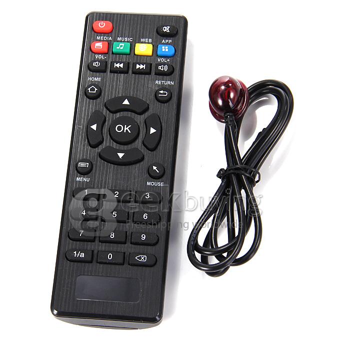 IR Remote Control Infrared Controller for Ustick MK809 PLUS - Black