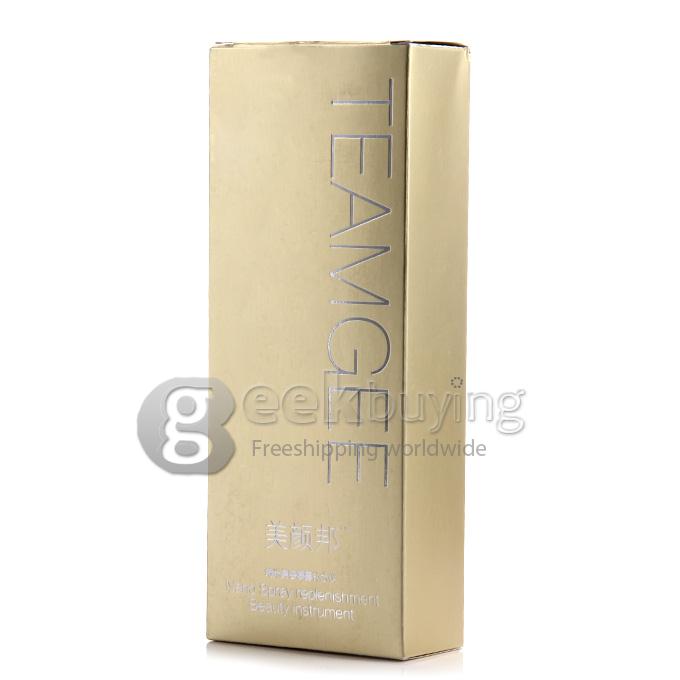 MI Nano Skin Portable Humidifier Mini Facial Sprayer Replenishment Beauty Instrument + Power Bnak - Pink