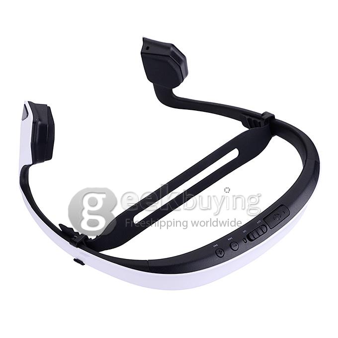 Digicare DO Bone Conduction Headphone Ear Hook Wireless Bluetooth Earphone with NFC and Speaker Connection Call Function - White
