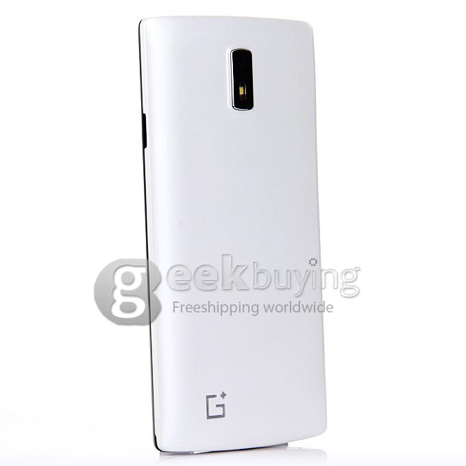 JIAKE G7 5.5inch MTK6582 Quad Core 1.3GHz Smartphone QHD Android 4.4 512MB RAM 4GB ROM 5.0MP+0.3MP 3G GPS - White