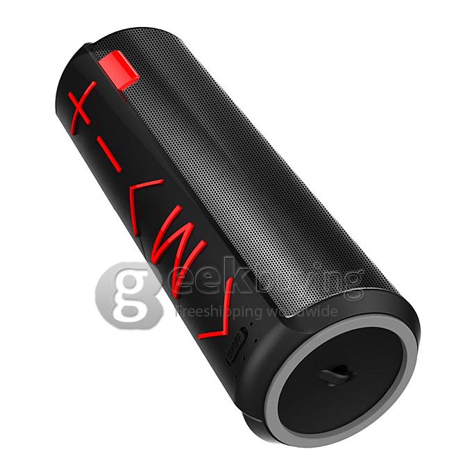 YM-C06 Portable Wireless Mini Bluetooth Speaker with 1800mah Battery Support Mic TF Card - Black