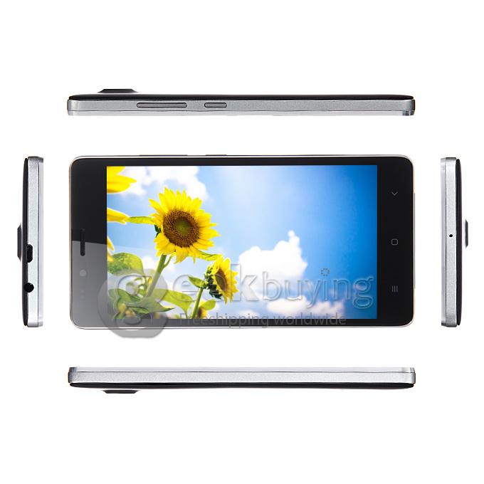 LANDVO L500 5.0Inch Android 4.4 Phone MTK6592M Octa Core 1.4GHz HD Smartphone 1GB RAM 8GB ROM 8.0MP 3G/GPS/WIFI - Black