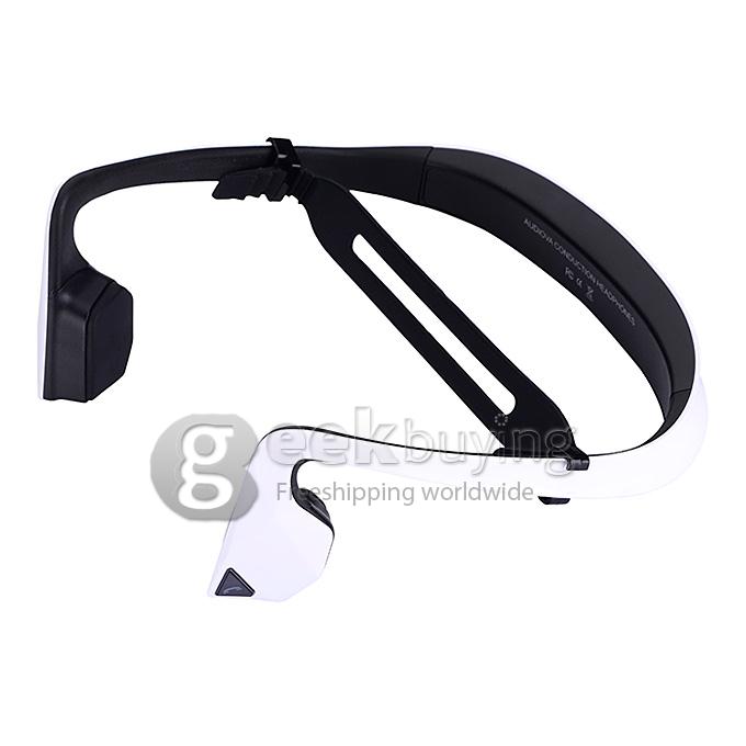 Digicare DO Bone Conduction Headphone Ear Hook Wireless Bluetooth Earphone with NFC and Speaker Connection Call Function - White