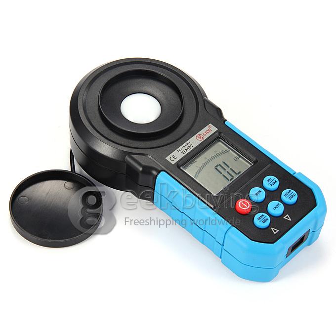 BSIDE ELM02 Professional Digital Light Meter LUX FC Light Meter Peak Measurement Unit Conversion