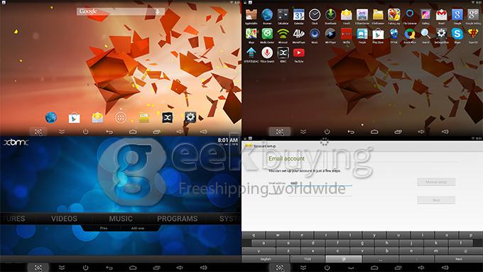 Beelink MXIII PLUS Android Media Player Amlogic S812 2G RAM 8G ROM 2.4G/5.0G 802.11AC WIFI Bluetooth XBMC KODI DLNA - Black