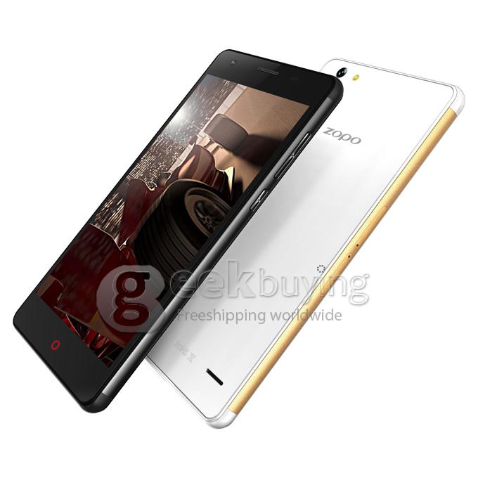 ZOPO Focus ZP720 5.3inch Android Phone IPS HD Screen 64-bit 4G LTE Smartphone MTK6732 Quad Core 1.5GHz 1GB 16GB 13.2MP - Black