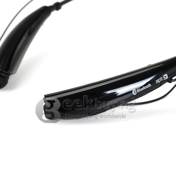 HBS-750 Wireless Bluetooth 4.0 APX Stereo Headset Neck Type Sport Headphone - Black