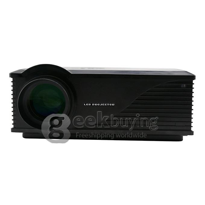 ProHome PH580S LED Projector Multimedia HD 1080P 1280*800 3200 Lumens HDMI USB VGA for Smartphone Home Theater Black