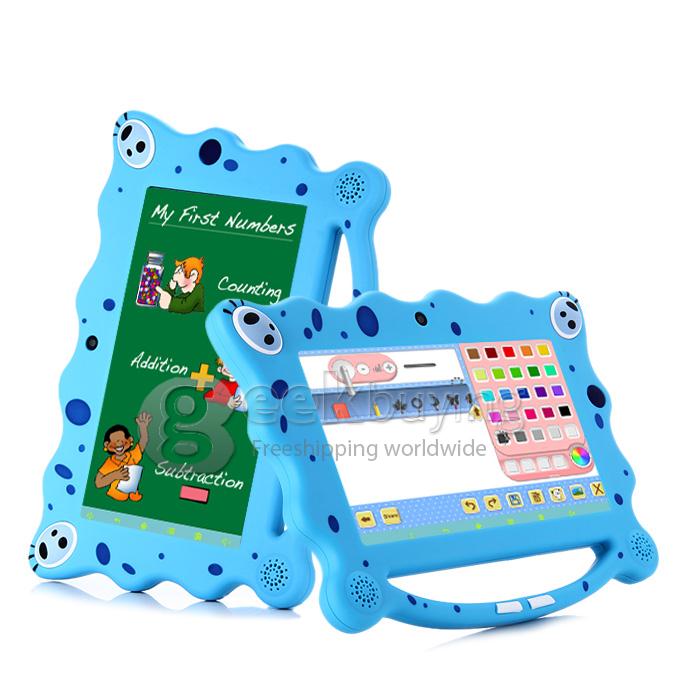 7C08 7 Inch A23 Android 4.4 Tablet PC 8G ROM Children's Tablet(can be controlled by the parents) Dual Cameras - Blue