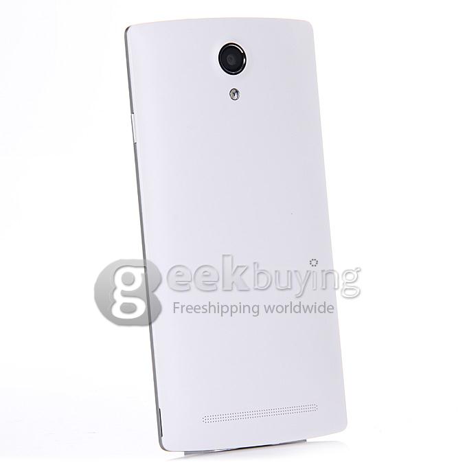 MIJUE L100 5.5 Inch Android 4.4 Phone QHD MTK6582M+6290 Quad Core 1.3GHz 1GB RAM 8GB ROM 8.0MP 2.0MP 4G Smartphone - White