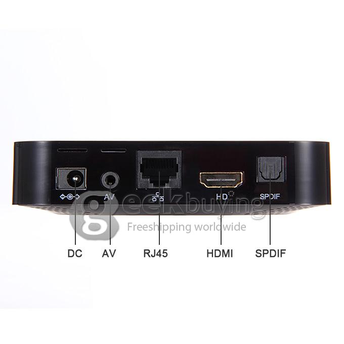 Beelink MXIII PLUS Android Media Player Amlogic S812 2G RAM 8G ROM 2.4G/5.0G 802.11AC WIFI Bluetooth XBMC KODI DLNA - Black