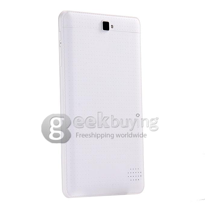 H718 7Inch 3G Phone Call Tablet PC Android 4.4 OS 1GB/8GB BT Dual Cameras - White