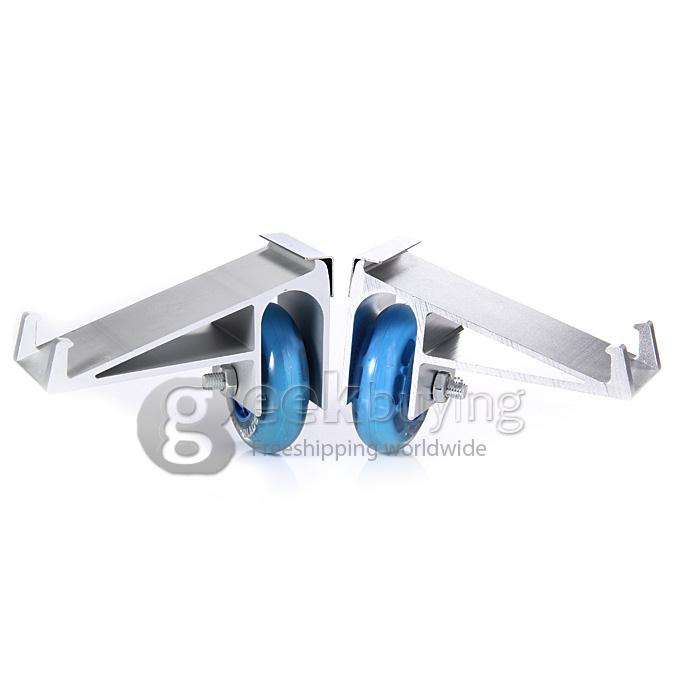 TG Foldable Self Balance Electric Unicycle Auxiliary Wheel Dark Blue/Light Blue/Yellow/Red (2pcs) - Color Random