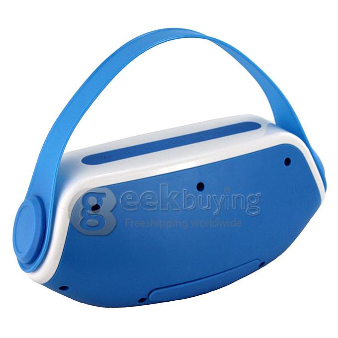 Portable Hand-held Wireless Bluetooth Audio Speaker Car Hands-free Call - Blue